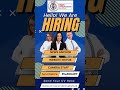 We are hiring team in Jammu 📧 Send your resume to: statecorrespondents@gmail.com