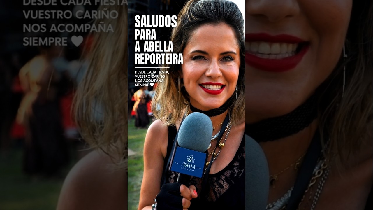 ¡La mejor parte de cada fiesta sois vosotros! #abellareporteira #turismogalicia