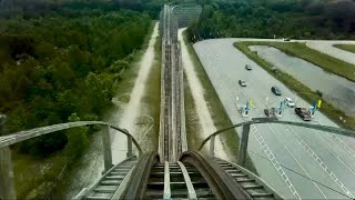 Shivering Timbers Front Seat (Full HDPOV) Michigans Adventure
