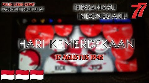REAL DRUM HARI MERDEKA - 17 AGUSTUS 1945 || DIRGAHAYU INDONESIA KE 77 🇮🇩🇮🇩🇮🇩