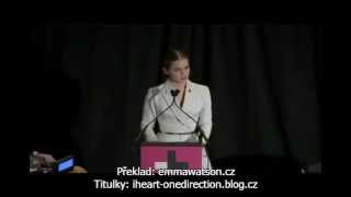 Emma Watson's speech for the UN HeForShe Special Event + ČESKÉ TITULKY