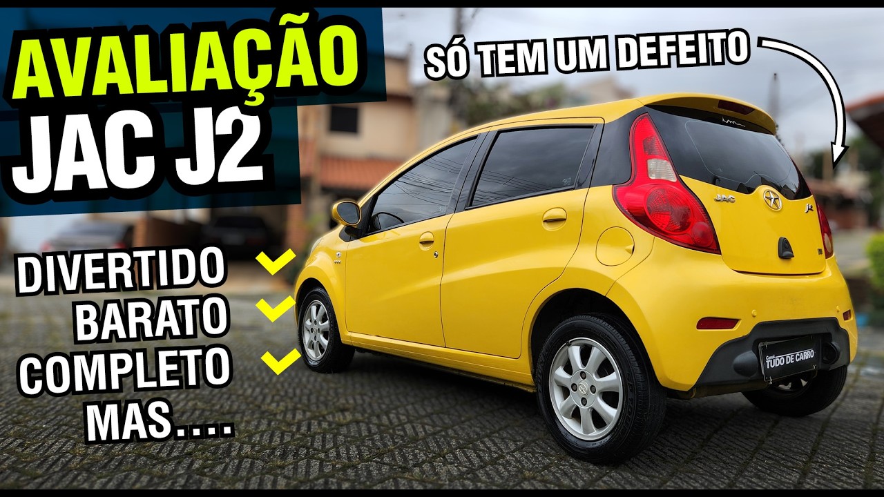 Avaliação Jac J2 - UM CARRO BARATO E SUPER COMPLETO, MAS VALE A PENA? OU UM CELTA É MELHOR?
