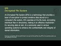 EFS - Encrypted File System Overview
