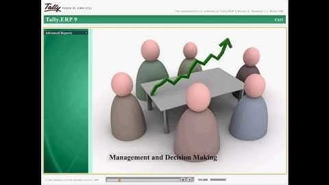 Advanced Reports in Tally.ERP9 Accounting Software