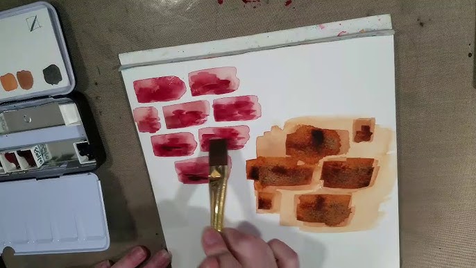 How to Paint Marble with Watercolour