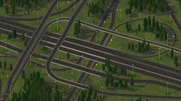 SimCity 4 Highway Interchange 15