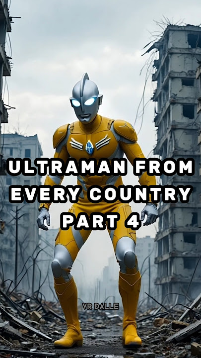 ULTRAMAN FROM EVERY COUNTRY PART 4 ☠️🔥 #midjourney #midjourneyai #ultraman #country #shorts