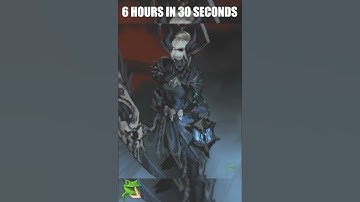 6 HOURS IN 30 SECONDS #art #digitalart #speedpaint