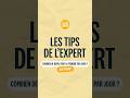🍏 Tips de l'expert - Combien de repas faut-il prendre par jour ? #diet #diététique