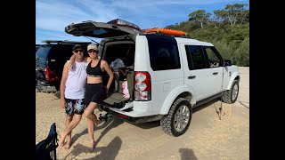 Double Island Point, Noosa North Shore Beach Campgrounds, Teewah Beach and Cooloola Recreation Area.