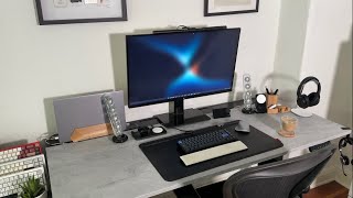 2024 Desk Setup Overview | Home Office Tour