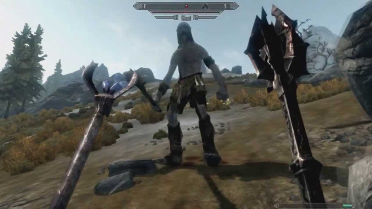 Skyrim The most OP Weapon ever... YouTube