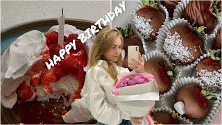 birthday vlog | отмечаю своё 24-летие | распаковка подарков: золотое яблоко, lacoste