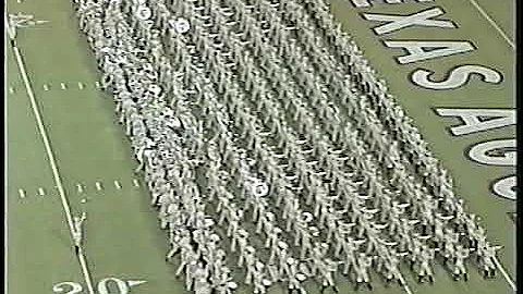 Aggie Band Halftime Performance: 1999 season