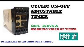 CYCLIC ON-OFF TIMER - PART 2 ON TIMER VIDEOS