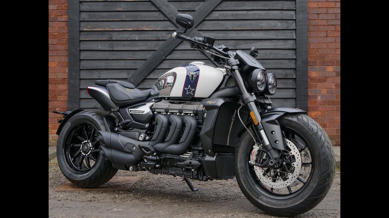 2025 Triumph Rocket 3 R Evel Knievel Limited Edition @ West Coast Triumph, Glasgow, Scotland