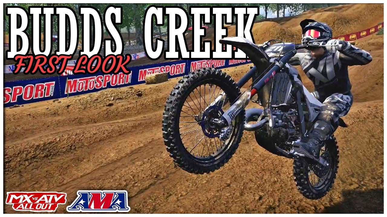 Taking a First Look at Budds Creek! - AMA Pro Motocross Championship DLC - MX vs ATV All Out