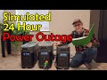 24 hour power outage test  how i hooked it up  managed the power of my ecoflow delta pro
