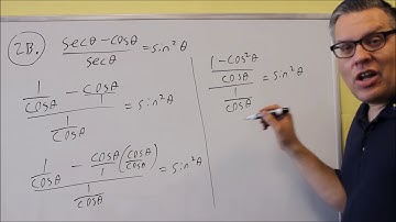 MATH 127 Trigonometry Sample Test 2 #2B