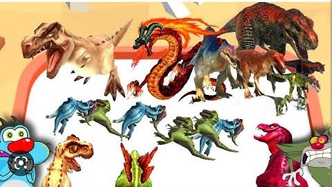 MAX LEVEL -Dragon Merge Master Aster 82 to143Level Dinosaurs Game