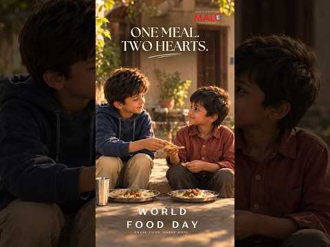 One Meal. Two Hearts. ❤️ | World Food Day 2026 | MALC #worldfoodday #endhunger
