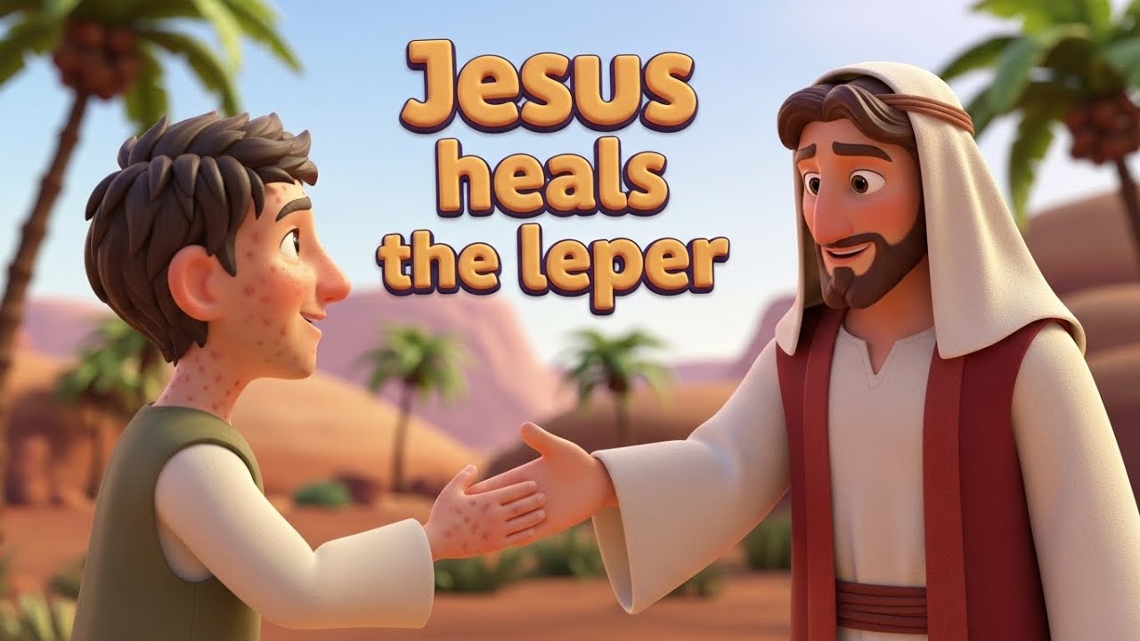 Jesus heals the leper|Kids video