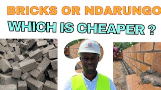 Bricks or ndarungo which is cheaper building a 3bedroom house in Kenya