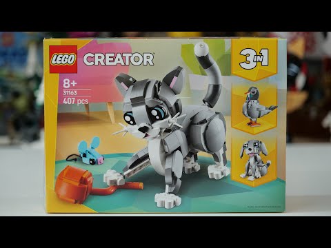 LEGO Creator 31163 Playful Cat - LEGO Speed Build Review