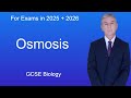 GCSE Science Revision Biology "Osmosis"