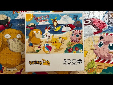 Pokemon Challenge Puzzle - Time Lapse