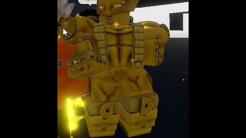 {The world alternate universe Golden skin Showcase! {YBA