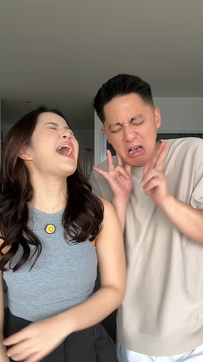 Don't get angry, don't get angry, IT'S YOU WHO'S MAKING ME ANGRY 😭#ireneandio #couplecomedy