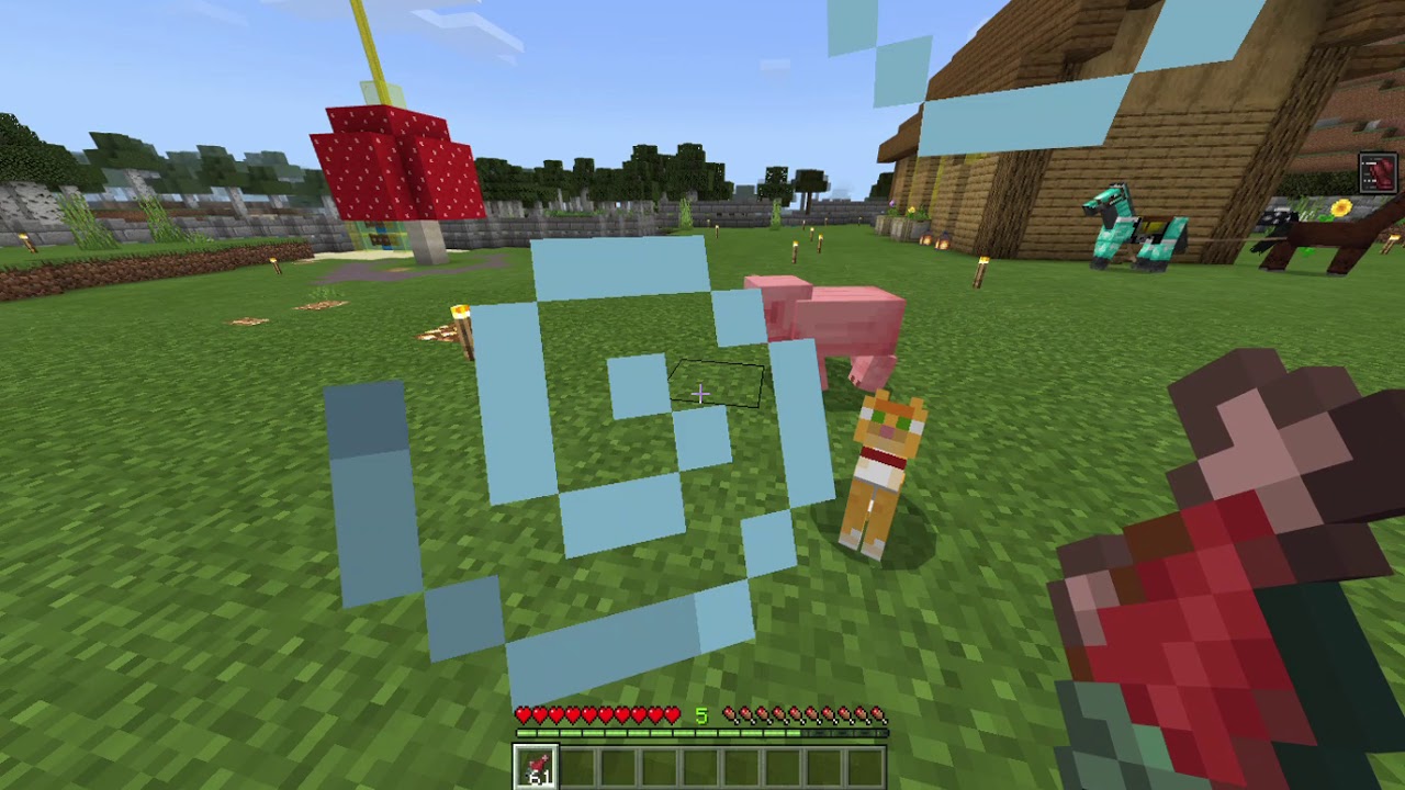 jak oswoić kota w minecraft - YouTube