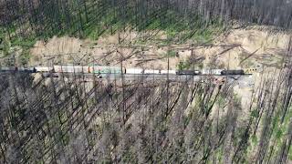 Train Enters Tunnel At Construction Site Amazing Footage