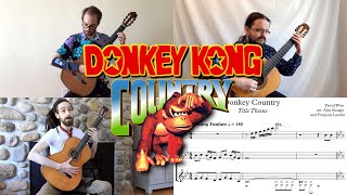 Opening Fanfare and Title Theme: Donkey Kong Country (Ottawa Guitar Trio)