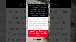Egal wer regiert — der Staat muss neutral bleiben! #geldpolitik #politik #deutschland #afd