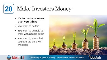 Investors (Bill Gross Idealab) Lesson 20