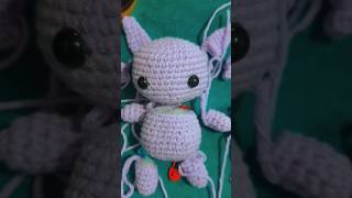 Espeon Crochet by yours truly #crochet #pokemon #eevee #eeveeevolutions #diy #trend #viral