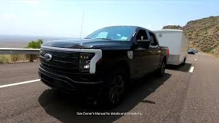 Ford F-150 Lightning: 10,000 LB Max Towing Testing | Built Ford Tough | Ford #Ford #f150