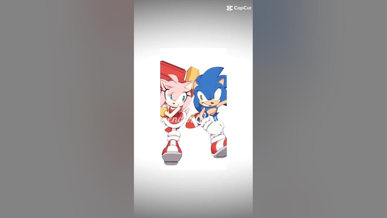 CapCut First vid. #Sonic #Amy #AmyRose #sonicexenightmarebeginning #s, sonic  x amy