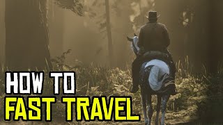 How to Fast Travel in Red Dead Online