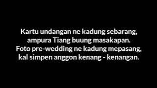 Original karaoke yan mahendra - tonden sah cerai