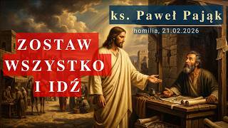 Download Lagu Zrób to natychmiast... Bóg nie żąda rzeczy wielkich | homilia ks. Pawła Pająka MP3