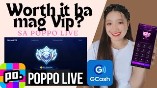 Worth it ba mag VIP sa Poppo Live? Ilan Coins per day nakukuha sa GYC pag Vip na? #poppolive2024