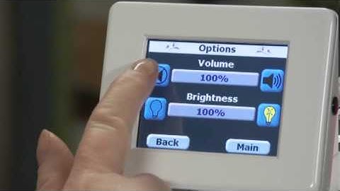 Using the HQ Sweet Sixteen Touch Screen