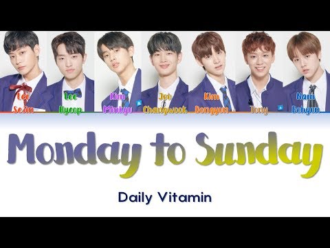 [PRODUCE X 101] Daily Vitamin 데일리 비타민 