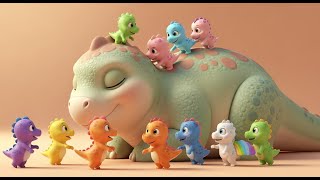 The Dino Hatching Song! 🥚| Count to 10 with 10 Cute Baby Dinosaurs! | Kids Learning & Nursery Rhymes