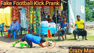 RealFootball Kick Prank !! Football Scary Prank - Gone Wrong Reaction |Razu prank tv