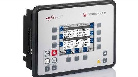 Easygen wood ward 3000xt |how to reset alarm|# generator |# useful video|# electrical |#viral