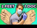 Cutting Thick Fungal Toenails With Sweet Grinding Action!